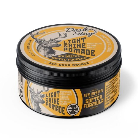 Dark Stag Light Shine Pomade 100ml -  12 Stuks