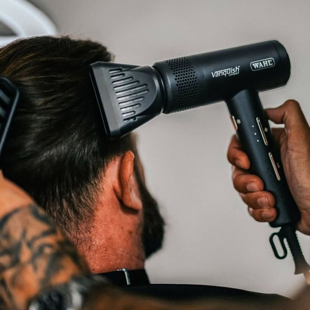 Wahl  Haardroger Vanquish Compact Zwart + Gratis Diffuser