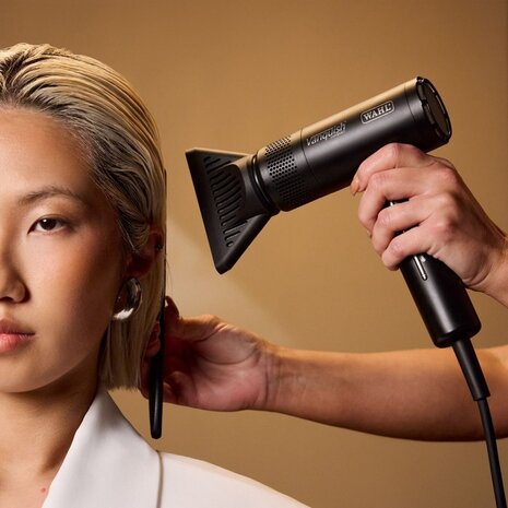 Wahl  Haardroger Vanquish Compact Zwart + Gratis Diffuser