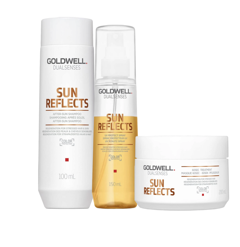 Goldwell Dualsenses Sun Reflects Trio Set  Shampoo + Masker+Spray