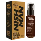 Nish Man Beard and Moustache Care Oil 75ml