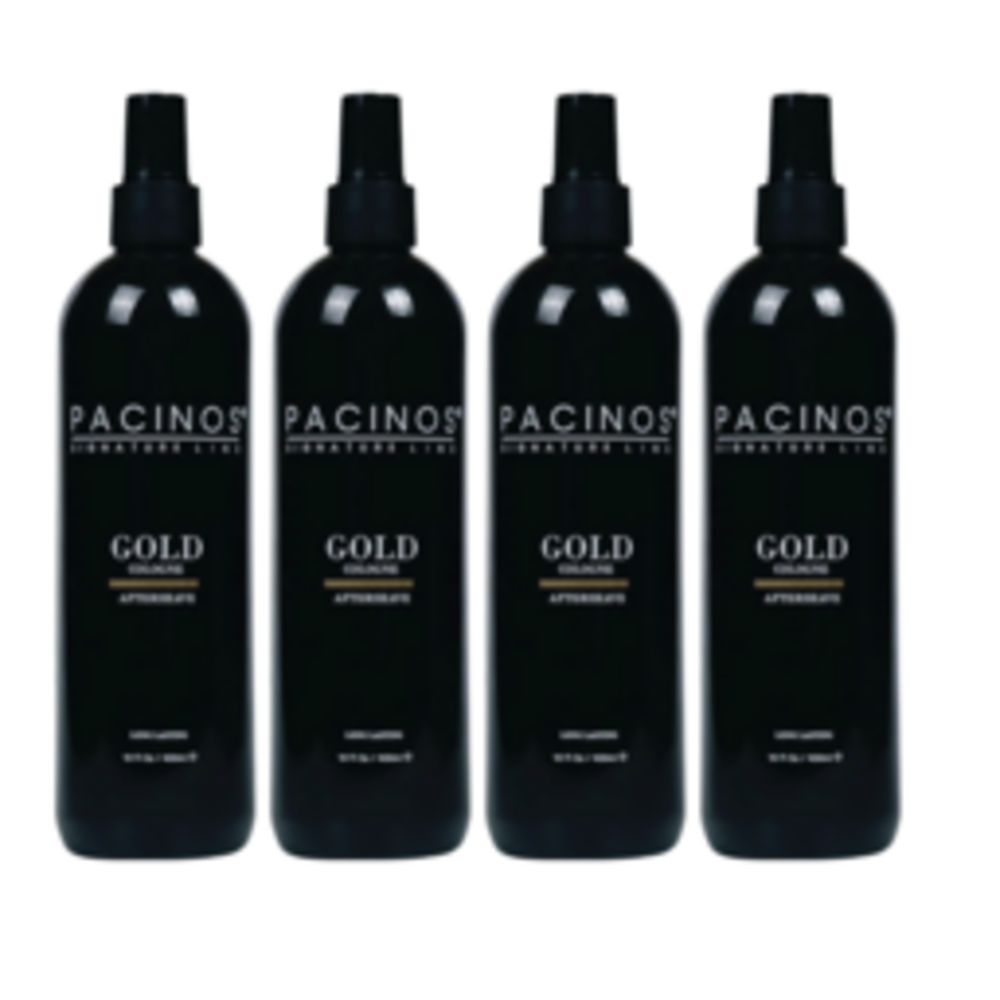 PACINOS Signature Line Gold Cologne Aftershave 400ml - 4 Stuks PACINOS Signature Line Gold Cologne Aftershave 400ml - 4 Stuks