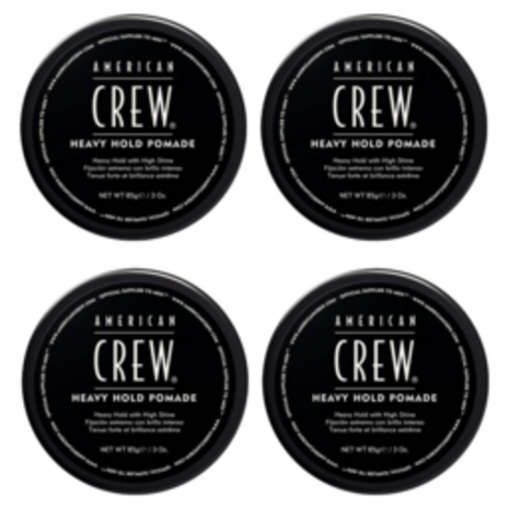 American Crew Heavy Hold Pomade 85gr. - 4 Pack