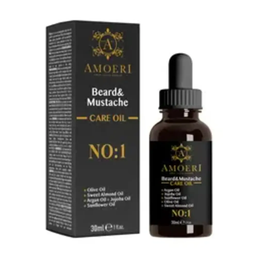 Amoeri BIO Beard Oil 30ml - 3 STUKS Amoeri BIO Beard Oil 30ml - 3 STUKS