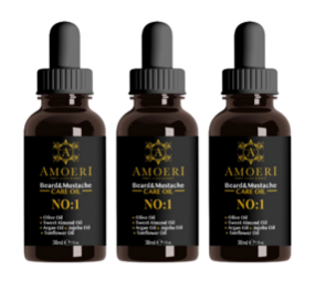 Amoeri BIO Beard Oil 30ml - 3 STUKS Amoeri BIO Beard Oil 30ml - 3 STUKS