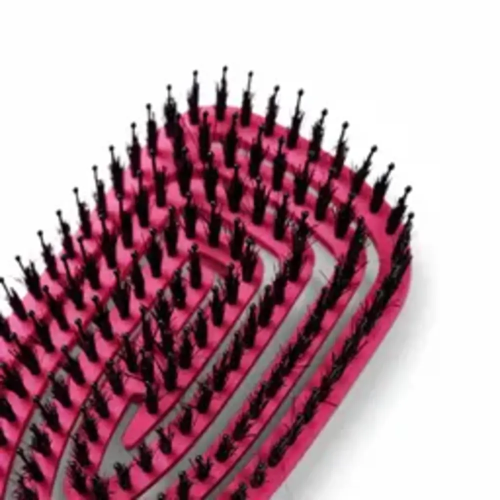 Bratt Trading Peniculus Flexibrush Combo Bristles - Pink Bratt Trading Peniculus Flexibrush Combo Bristles - Pink