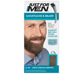 Just For Men Moustache & Beard - M30 - Light-Medium Brown Just For Men Moustache & Beard - M30 - Light-Medium Brown