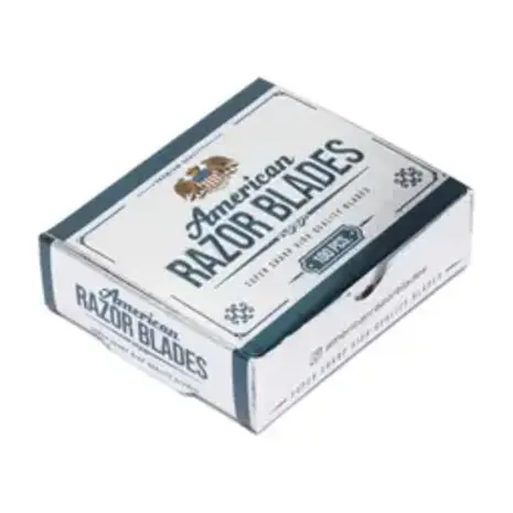 American Razor Blades Single Blades 50 Pakjes a 100 STUKS American Razor Blades Single Blades 50 Pakjes a 100 STUKS