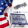 American Razor Blades Single Blades 50 Pakjes a 100 STUKS American Razor Blades Single Blades 50 Pakjes a 100 STUKS