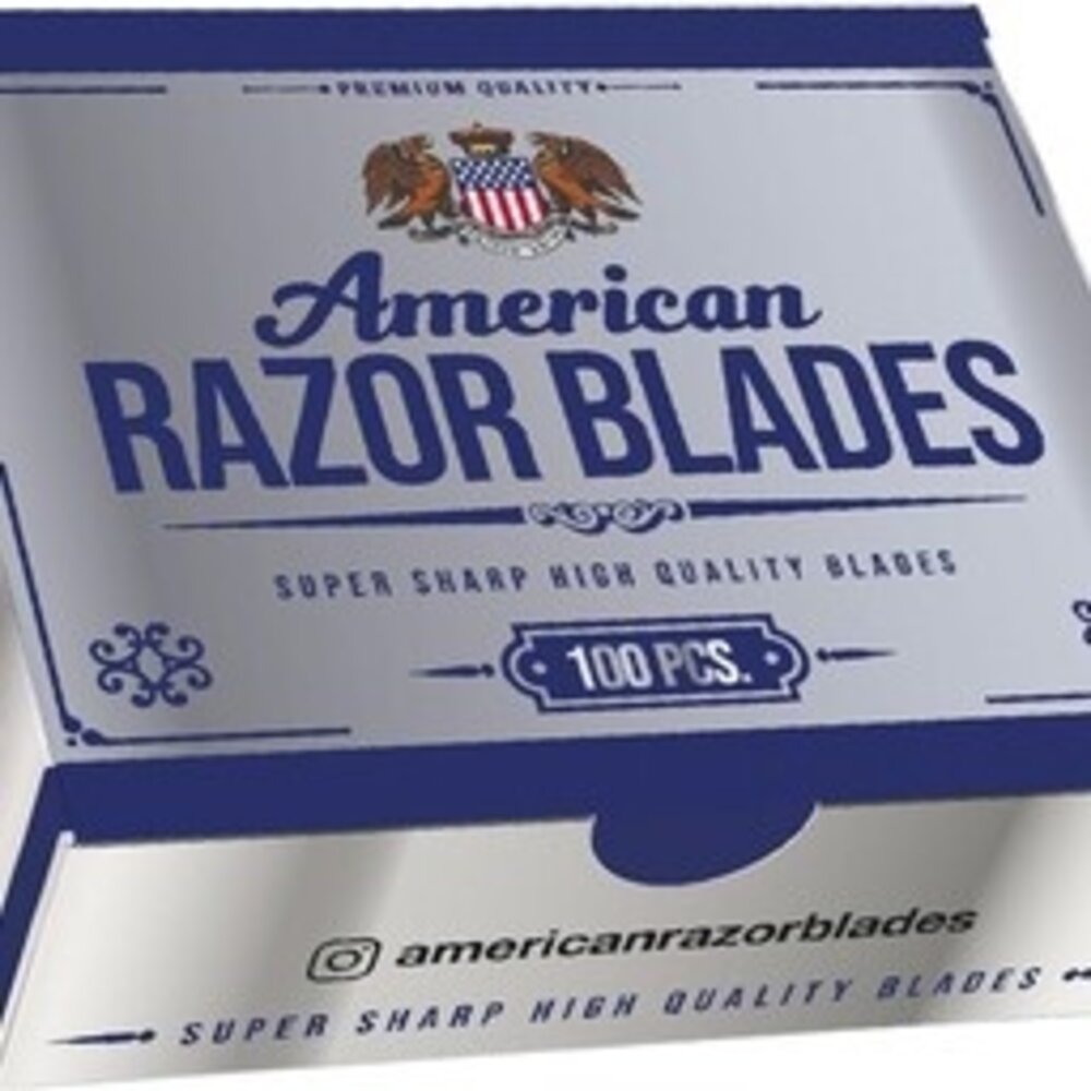 American Razor Blades Single Blades 50 Pakjes a 100 STUKS American Razor Blades Single Blades 50 Pakjes a 100 STUKS