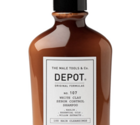 DEPOT N0.107 White Clay Sebum Control Shampoo 250ml DEPOT N0.107 White Clay Sebum Control Shampoo 250ml