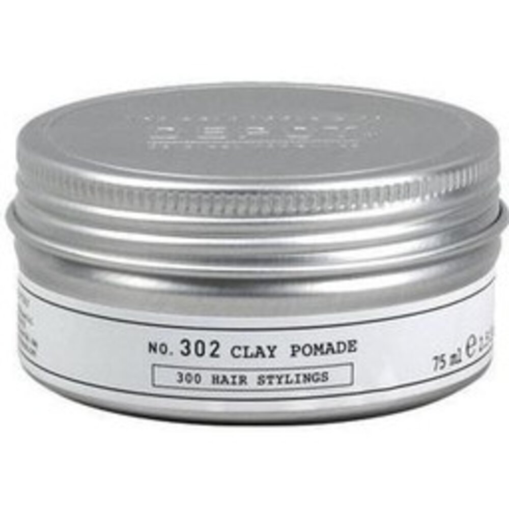 DEPOT NO.302 Clay Pomade 75 ml - 3 STUKS DEPOT NO.302 Clay Pomade 75 ml - 3 STUKS