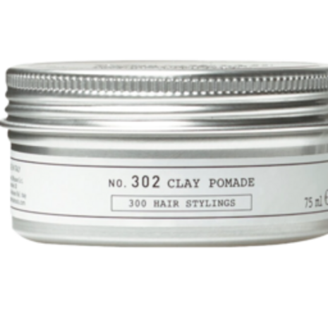 DEPOT NO.302 Clay Pomade 75 ml - 3 STUKS DEPOT NO.302 Clay Pomade 75 ml - 3 STUKS