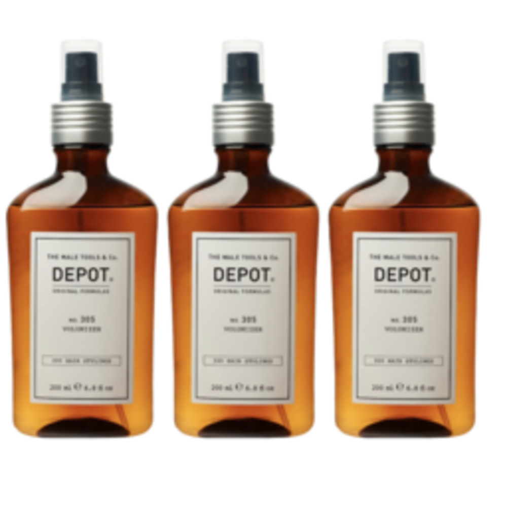 DEPOT NO.305 Volumizer Spray 200ml - 3 STUKS DEPOT NO.305 Volumizer Spray 200ml - 3 STUKS