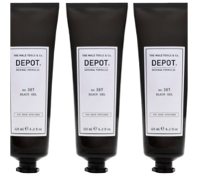 DEPOT NO.307 Black Gel 125ml - 3 STUKS DEPOT NO.307 Black Gel 125ml - 3 STUKS