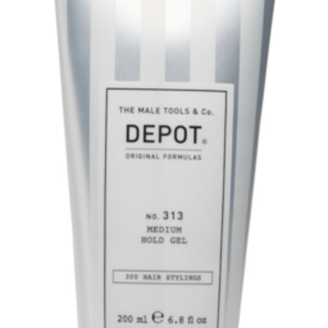 DEPOT NO.313 Medium Hold Gel 200ml - 3 STUKS DEPOT NO.313 Medium Hold Gel 200ml - 3 STUKS
