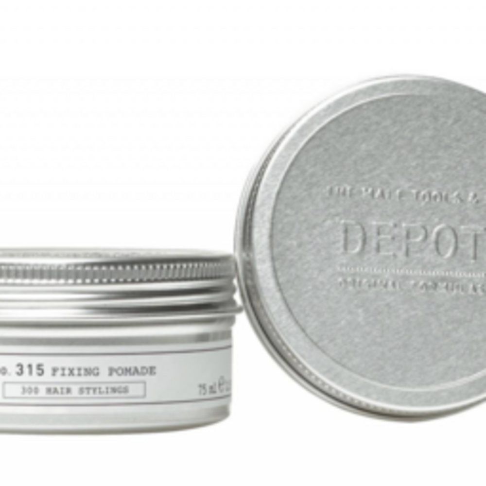 DEPOT NO.315 Fixing Pomade 75ml - 3 STUKS DEPOT NO.315 Fixing Pomade 75ml - 3 STUKS