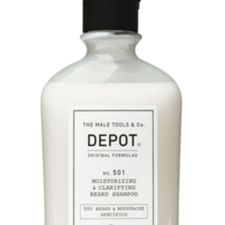 DEPOT No. 501 - Moisturizing & Clarifying Beard Shampoo 250ml DEPOT No. 501 - Moisturizing & Clarifying Beard Shampoo 250ml