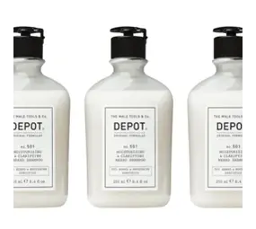 DEPOT No. 501 - Moisturizing & Clarifying Beard Shampoo 250ml - 3 STUKS DEPOT No. 501 - Moisturizing & Clarifying Beard Shampoo 250ml - 3 STUKS