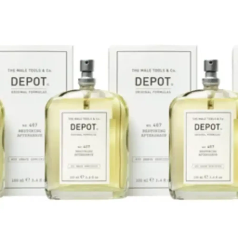 DEPOT No.407 restoring aftershave 100ml - 3 STUKS