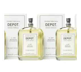 DEPOT No.407 restoring aftershave 100ml - 3 STUKS