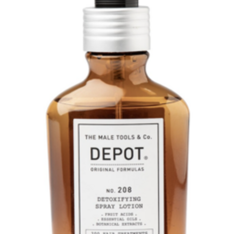 DEPOT No. 208 - Detoxifying Spray Lotion 100ml - 3 STUKS DEPOT No. 208 - Detoxifying Spray Lotion 100ml - 3 STUKS