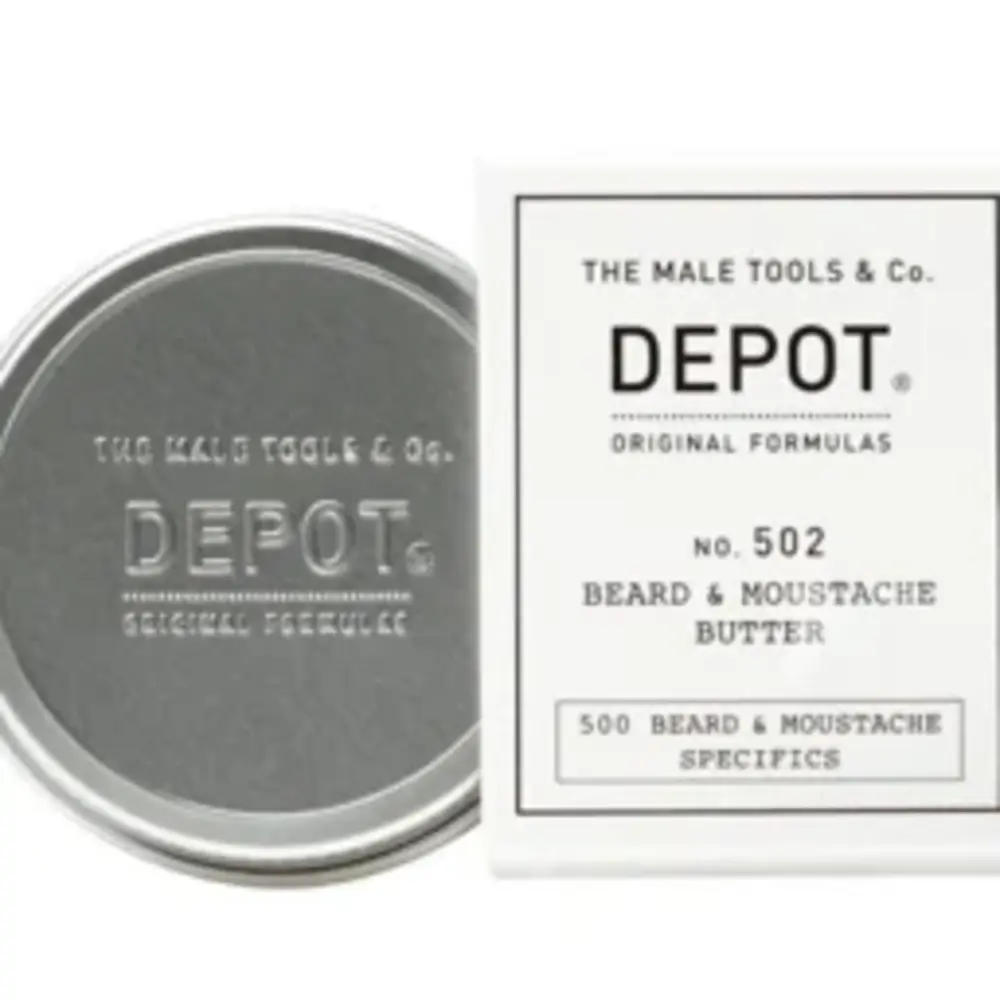 DEPOT No. 502 - Beard & Moustache Butter 30ml DEPOT No. 502 - Beard & Moustache Butter 30ml