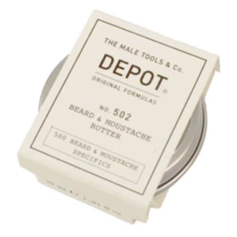 DEPOT No. 502 - Beard & Moustache Butter 30ml - 3 STUKS