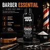 Nish Man Barber Shave Talc Powder 180g - 12 STUKS
