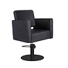 Mirplay Kappersstoel Dora Met Zwarte Ronde Base Mirplay Kappersstoel Dora Met Zwarte Ronde Base