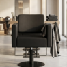 Mirplay Kappersstoel Dora Met Zwarte Ronde Base Mirplay Kappersstoel Dora Met Zwarte Ronde Base