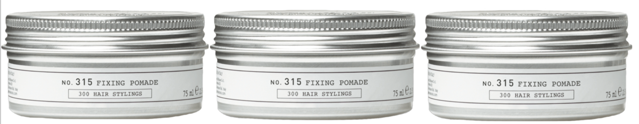 DEPOT NO.315 Fixing Pomade 75ml - 3 STUKS DEPOT NO.315 Fixing Pomade 75ml - 3 STUKS