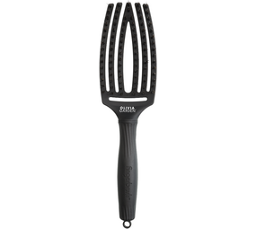 Olivia Garden Finger Brush Black Combo Medium Olivia Garden Finger Brush Black Combo Medium
