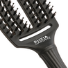 Olivia Garden Finger Brush Black Combo Medium - 6 Stuks