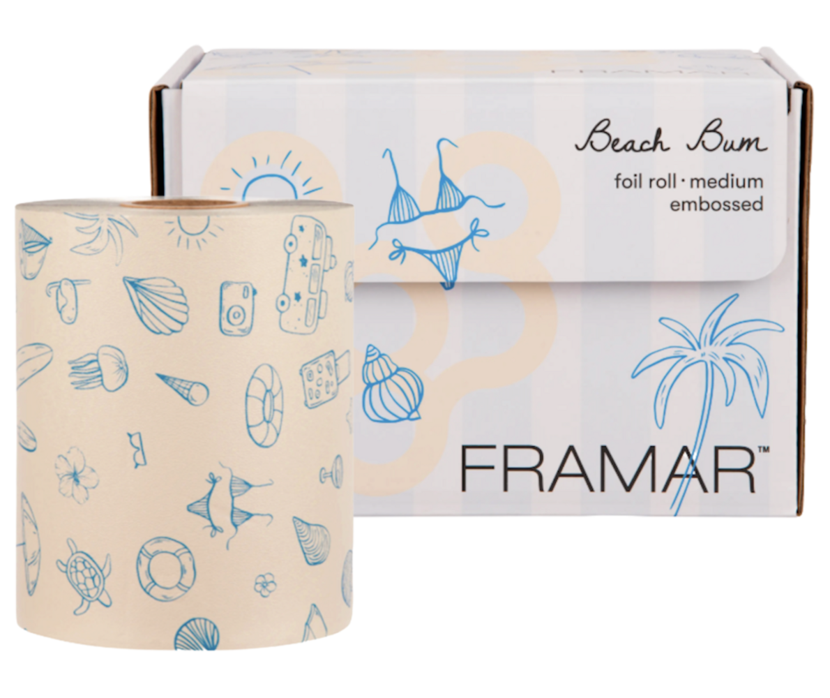 Framar Embossed Foil Roll Beach Bun 97,5 meter Framar Embossed Foil Roll Beach Bun 97,5 meter