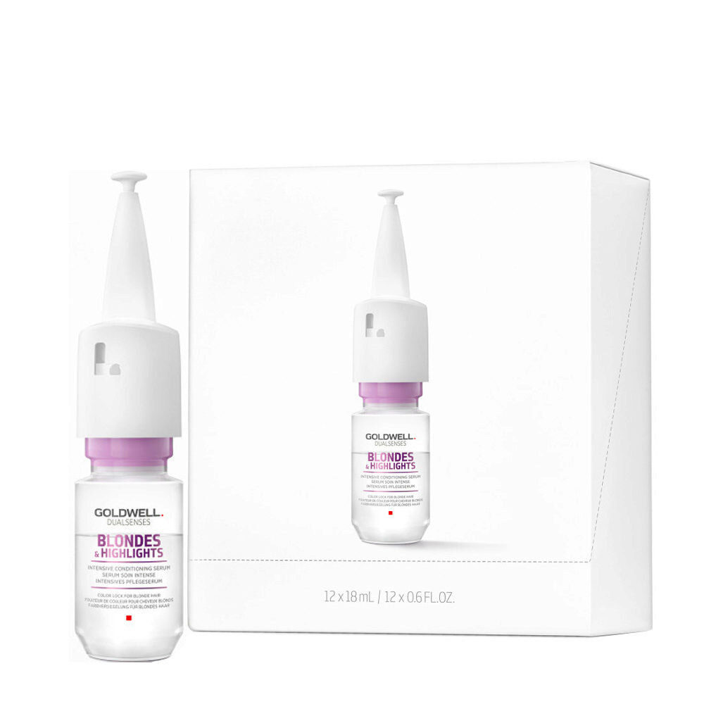 Goldwell Dualsenses Blondes & Highlights Color Lock Serum 12x18ml Goldwell Dualsenses Blondes & Highlights Color Lock Serum 12x18ml