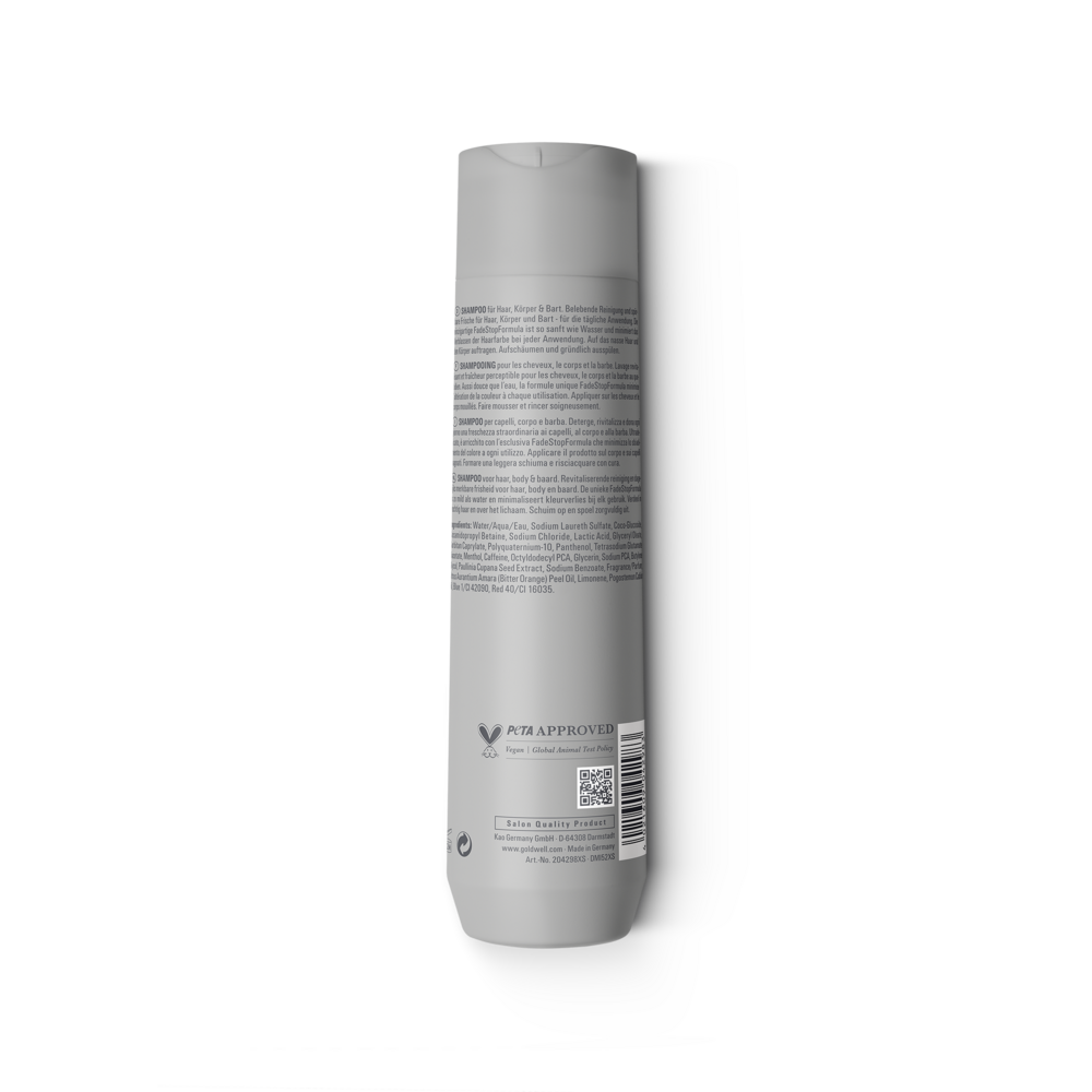 Goldwell Dualsenses Men Hair & Body Shampoo 300ml Goldwell Dualsenses Men Hair & Body Shampoo 300ml