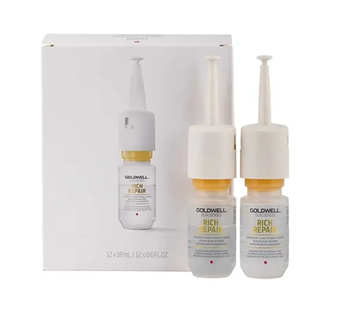 Goldwell Dualsenses Rich Repair Intensive Restoring Serum 12x18ml Goldwell Dualsenses Rich Repair Intensive Restoring Serum 12x18ml
