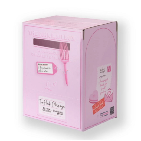 Olivia Garden Fingerbrush Think Pink 2026 Borstel Set Olivia Garden Fingerbrush Think Pink 2026 Borstel Set