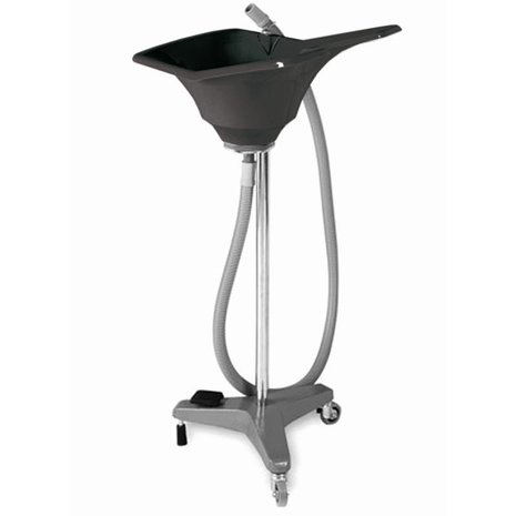 Alteq Mobiele wasbak met pedaal en wielen Alteq Mobiele wasbak met pedaal en wielen