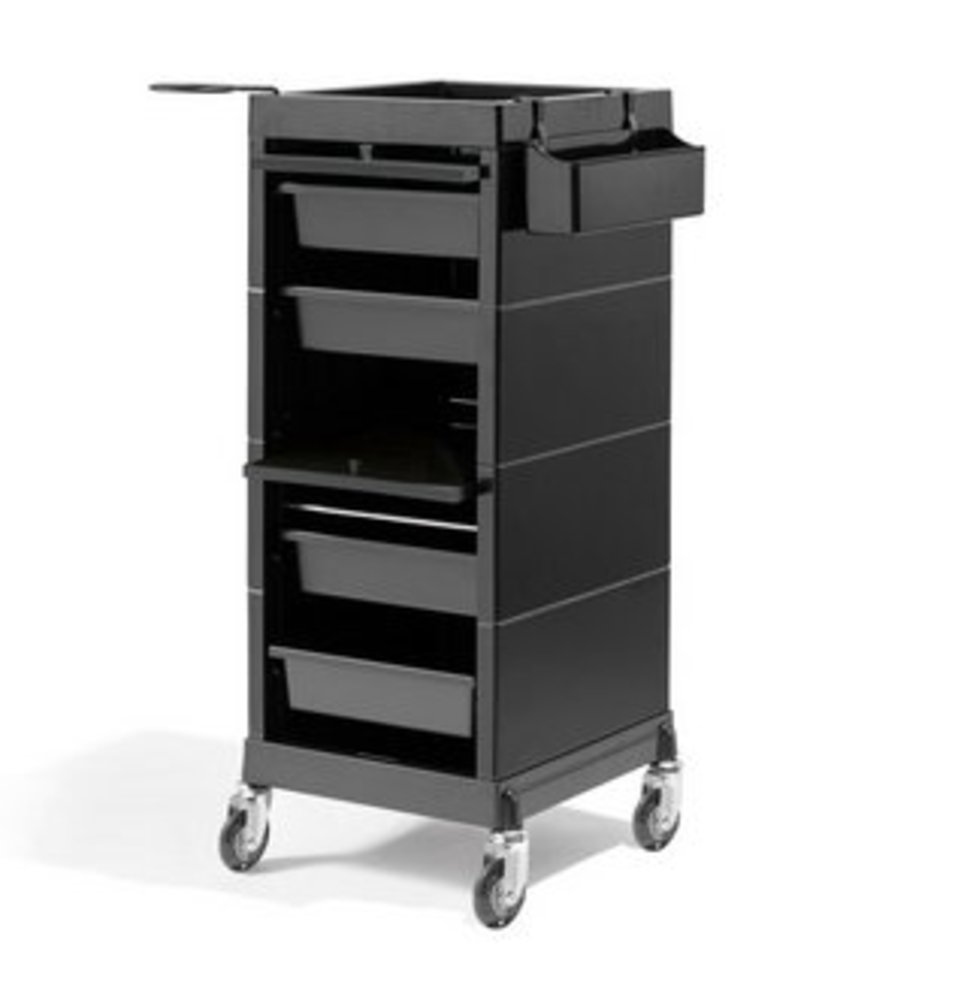 Sibel Kappers werkwagen Discrete zwart Sibel Kappers werkwagen Discrete zwart