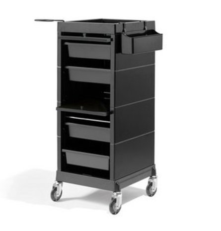 Sibel Kappers werkwagen Discrete zwart Sibel Kappers werkwagen Discrete zwart