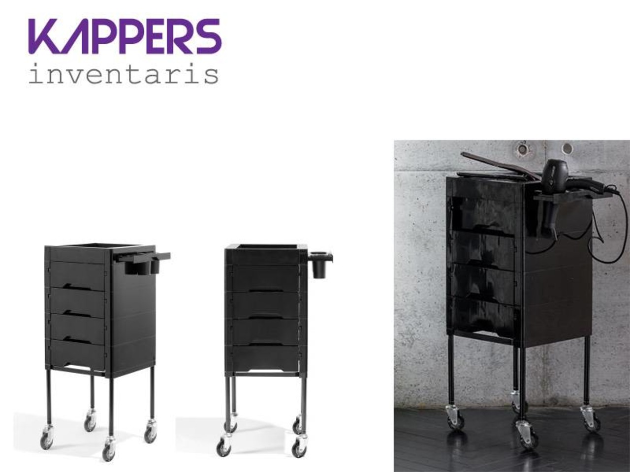 Sibel Kappers werkwagen secret zwart Sibel Kappers werkwagen secret zwart