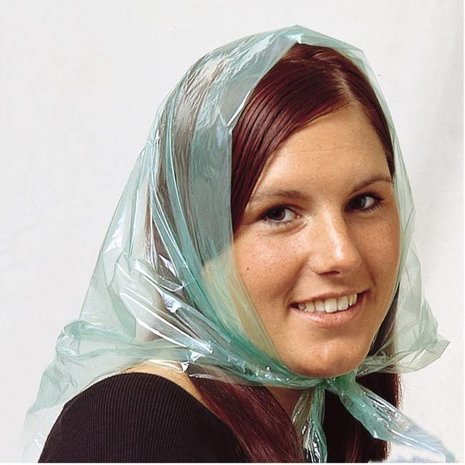 Comair  Wegwerp Driehoek Permanent Mutsjes 100 Stuks