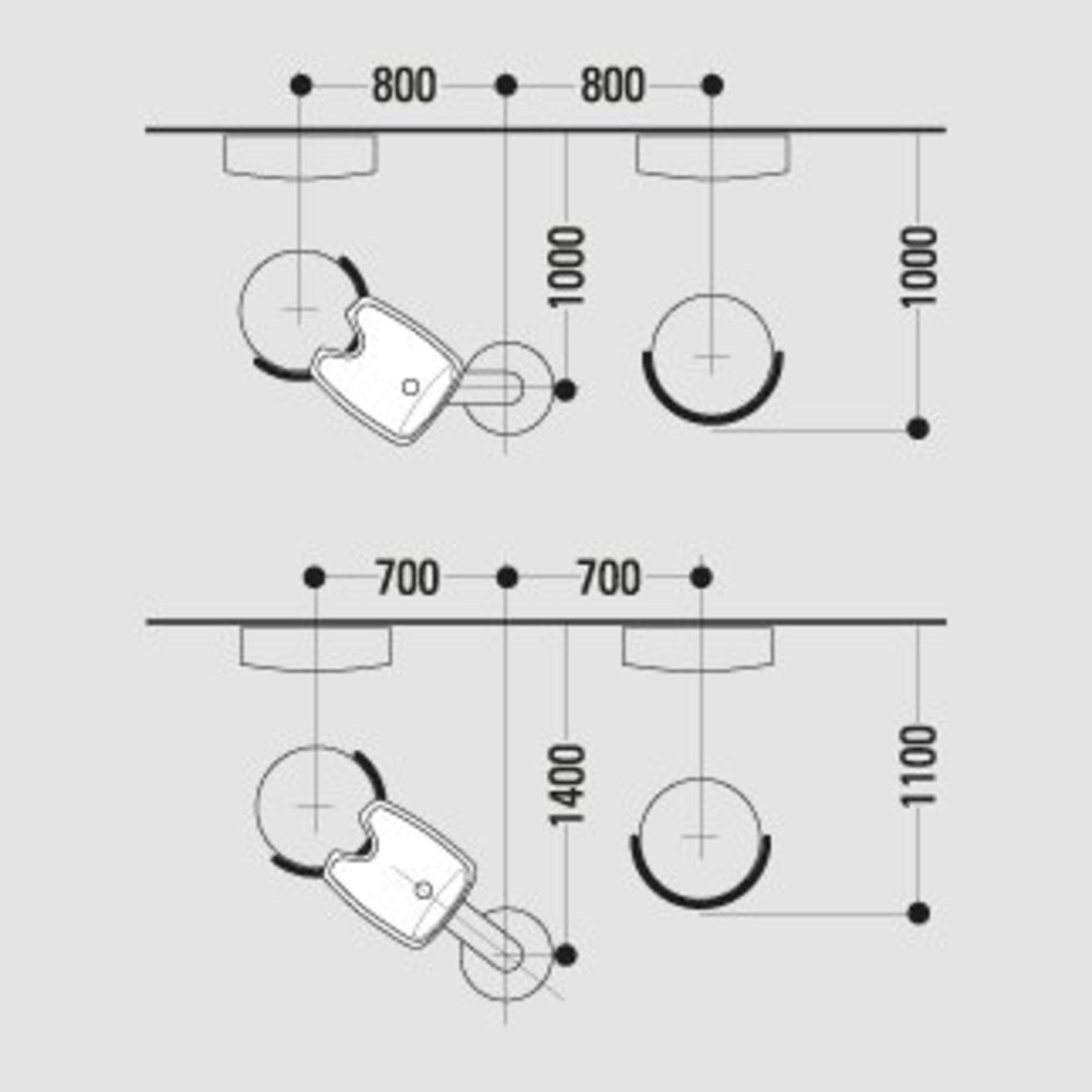 Jobst  Zwenkarm Contura Mono Plus