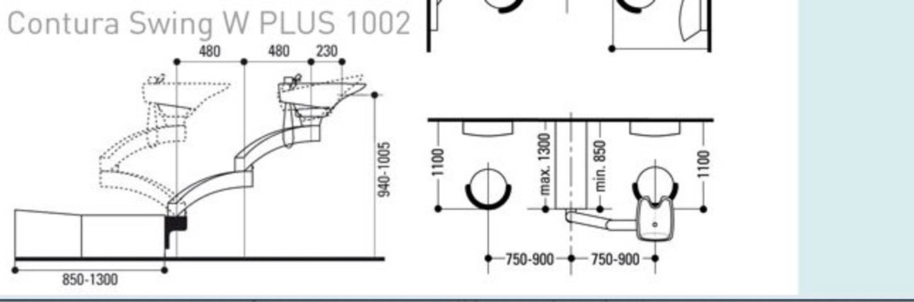 Jobst  Zwenkarm Contura Swing Plus Wandaansluiting Jobst  Zwenkarm Contura Swing Plus Wandaansluiting