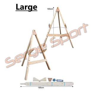 Avalon JVD Target Stand Wood 3-Leg  for Target