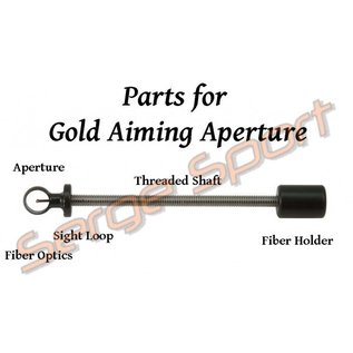 AAE Aae Gold .019"/.5Mm Fiber Optic Sight Pin