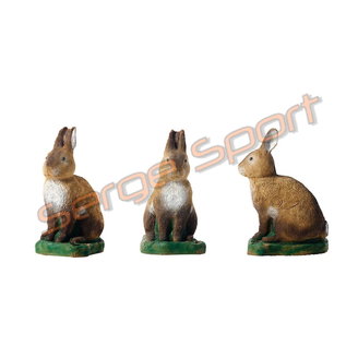 Natur Foam 3D Target Rabbit - Standing