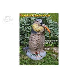 Natur Foam 3D Target Marmotte - Standing